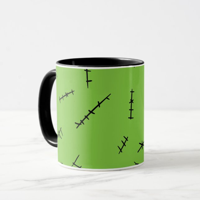 Mug Frankenstein Stitches (Devant gauche)