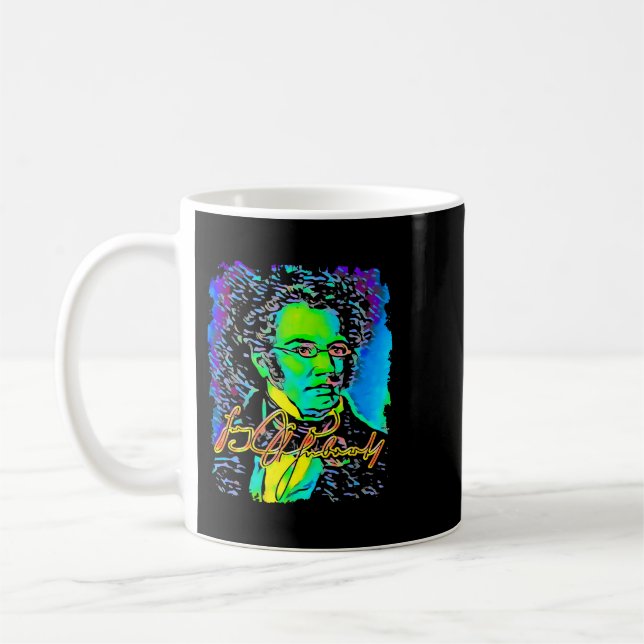 Mug Franz Schubert Artiste musical (Gauche)