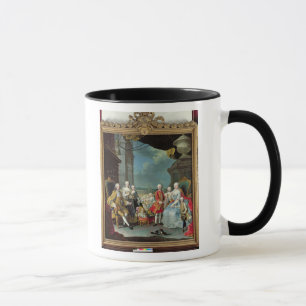 Mug Franz Stephan I avec son épouse Marie-Therese
