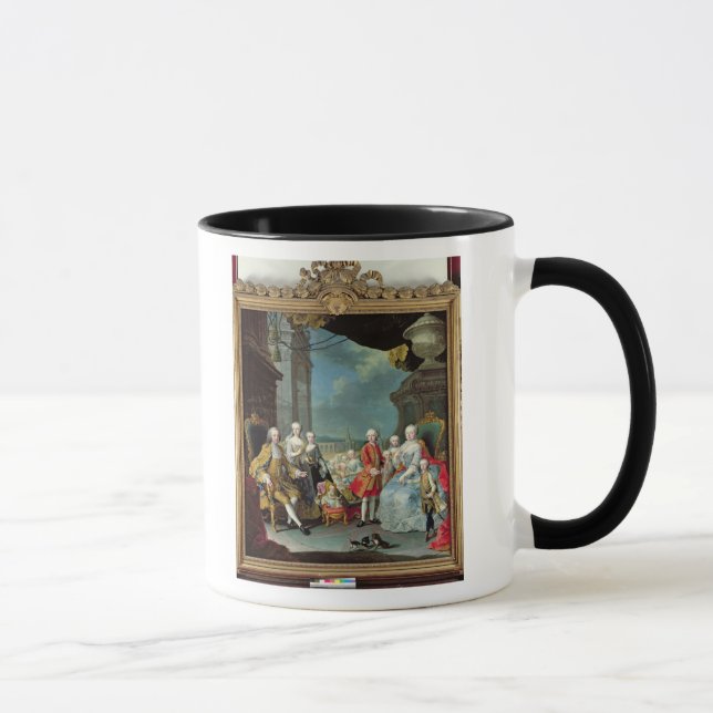 Mug Franz Stephan I avec son épouse Marie-Therese (Droite)