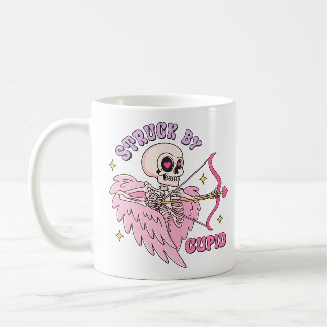 Mug Frappé Par Le Squelette Cupide (Gauche)