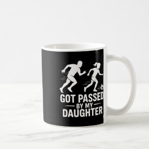 Mug Frappé par ma fille, papa football drôle