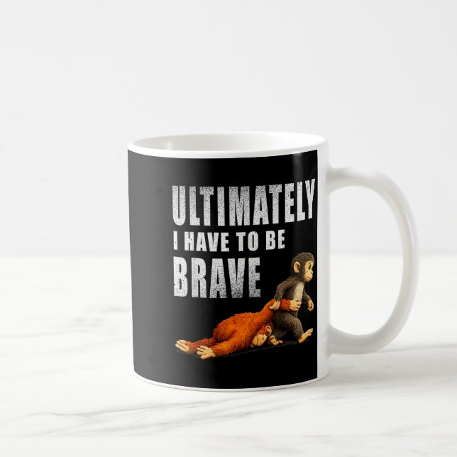 Mug Frappe singe frappe bébé singe singe solitaire  (Droite)