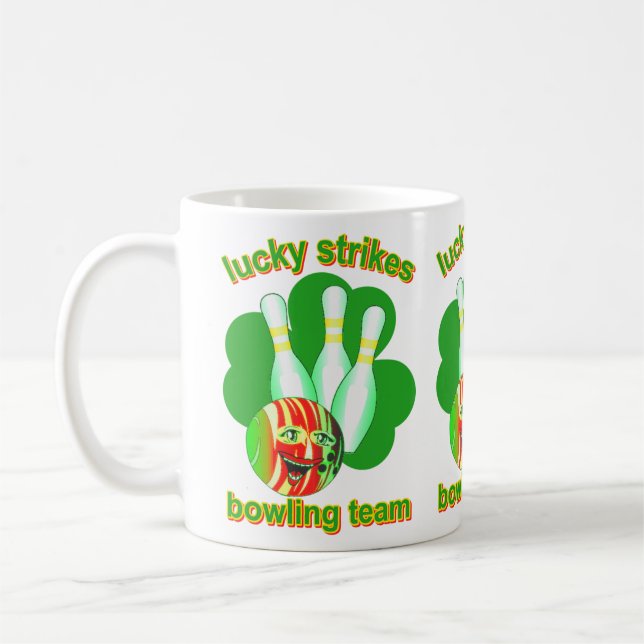 Mug frapper avec confiance (Gauche)