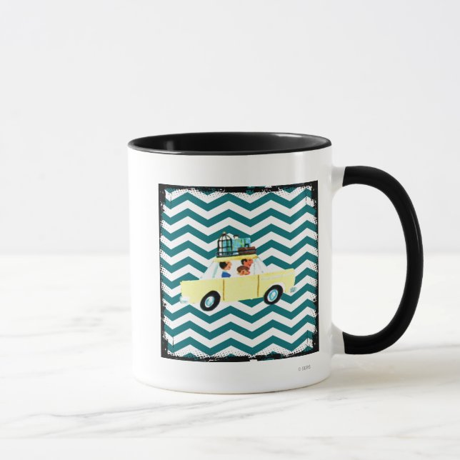 Mug Frapper la route ouverte 2 (Droite)