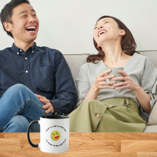 Mug Frapper un idiot jour