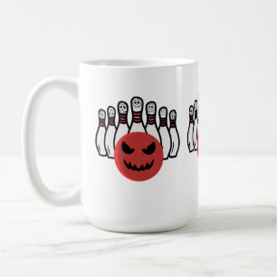 Mug Frappez Votre Amuseur De Bowling Matin