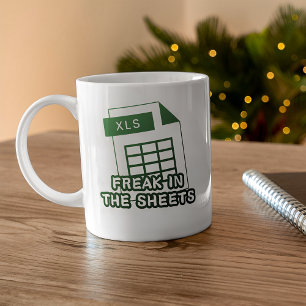 Mug Freak dans les feuilles, Drôle feuille comptable