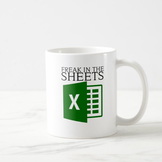 Mug Freak Dans Les Feuilles Excel (Droite)