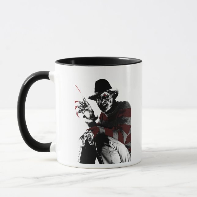 Mug Freddy contre Jason | Freddy Seeing Red (Gauche)