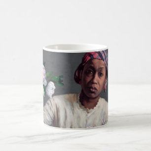 Mug Frederic Bazille - Jeune Femme avec Pivoines