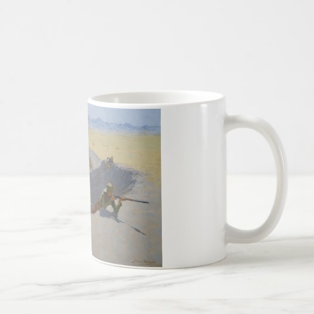 Mug Frederic Remington - Lutte pour le trou d'eau (Droite)