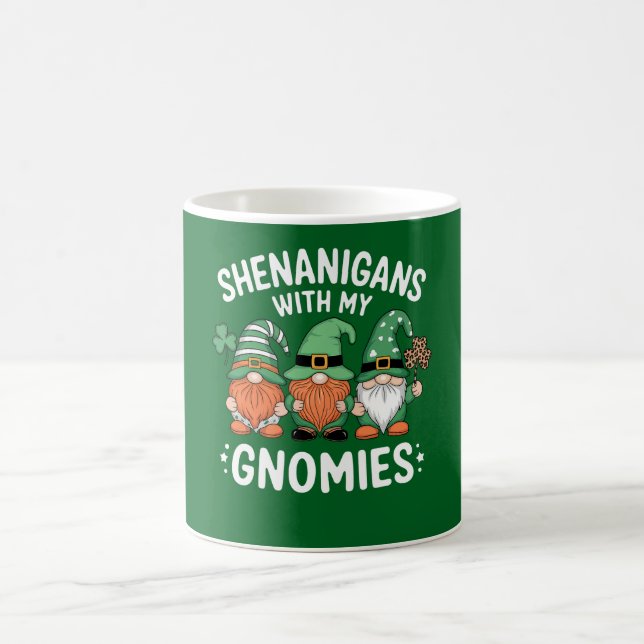 Mug Fredonnements avec mes gnomes St Patrick's Day irl (Centre)