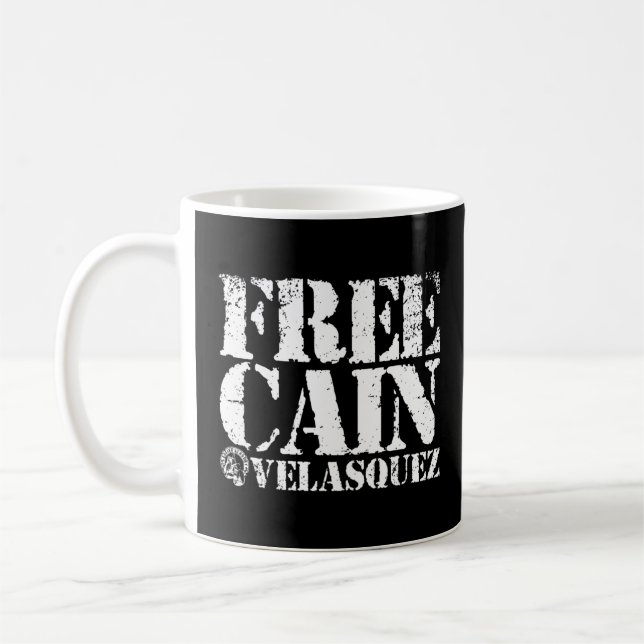 Mug Free Cain Velasquez Vintage Retro Funny (Gauche)