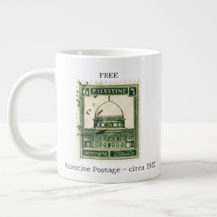 Mug Free Palestine   Timbres Palestine Historique