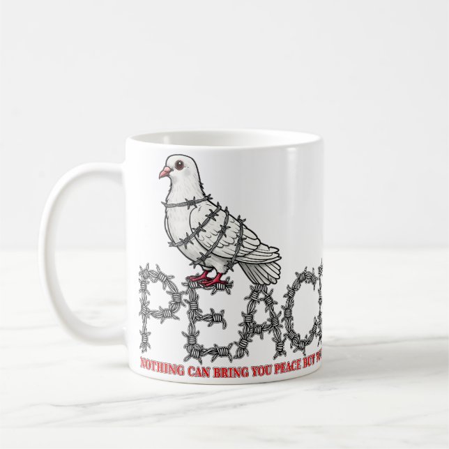 Mug Freedom and peace (Gauche)