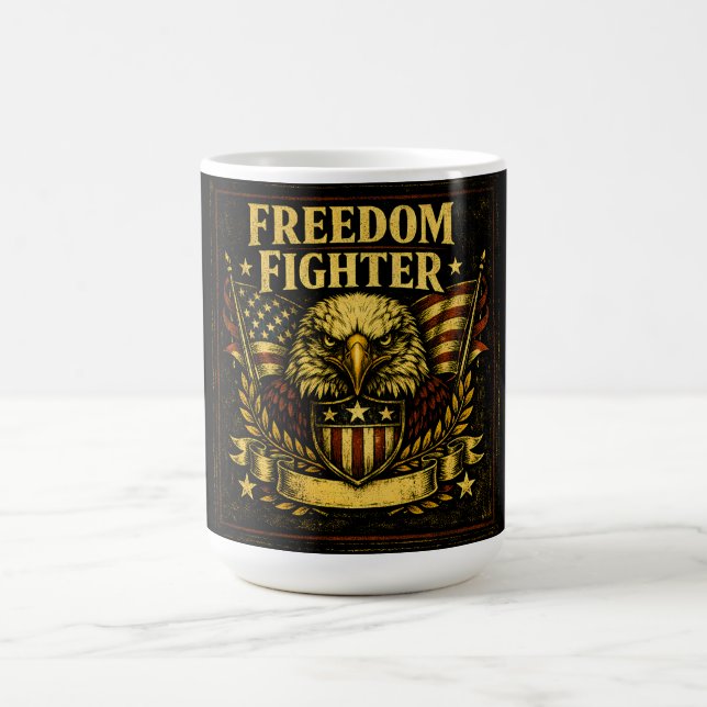 Mug Freedom Fighter – American Defender Pride (Centre)