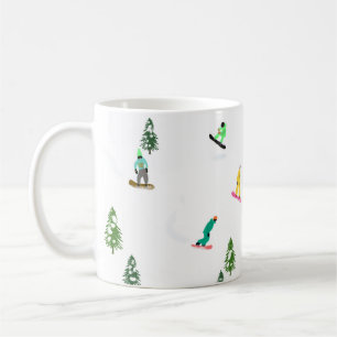 Mug Freeride Snowboard Snowboard Snowboard 