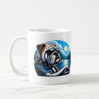 Mug French Bulldog Pardon Mon Amoureux des chiens Fran