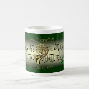 Mug French Horn~Ayez-Vous Un Joyeux Petit Noël