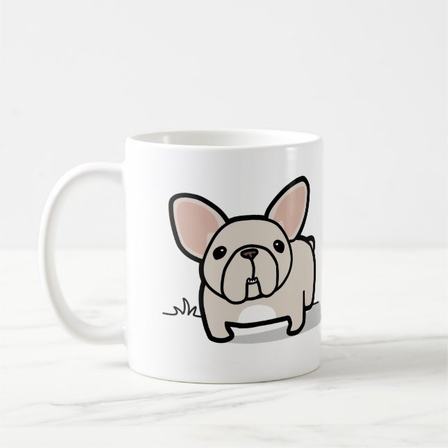 Mug Frenchie crème (Gauche)