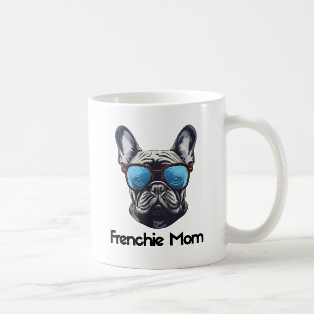 Mug Frenchie Mom Funny French Bulldog Amoureux des chi (Droite)