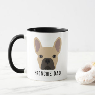 Mug Frenchie Papa Light Fawn French Bulldog