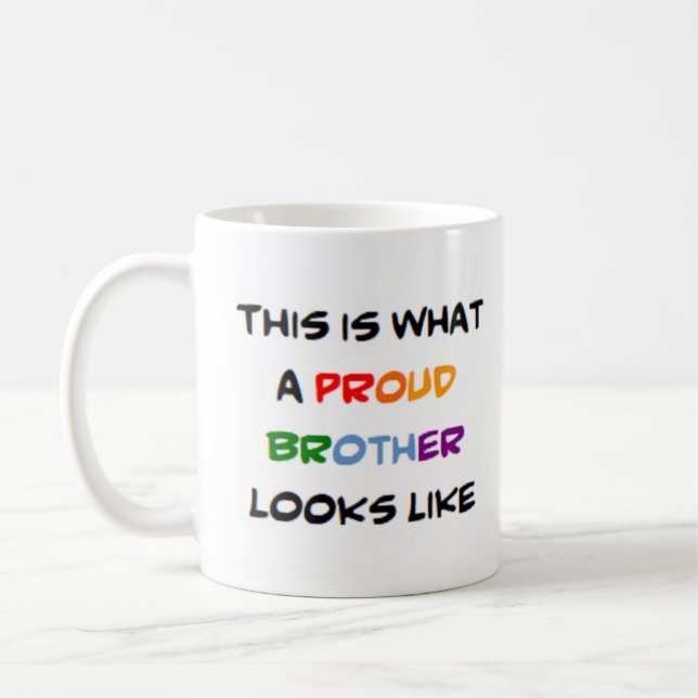 Mug frère. (Gauche)