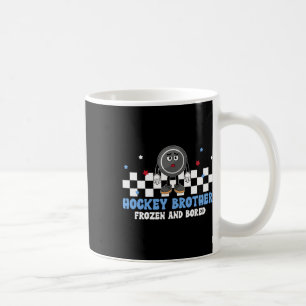 Mug Frère de hockey gelé et frère ennuyé d'un hocke