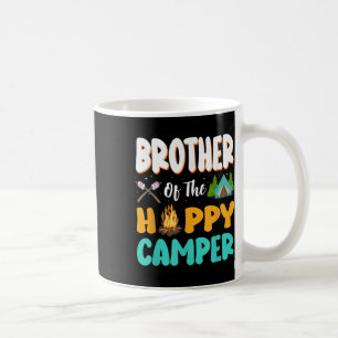 Mug Frère de la famille Happy Camper Fête d'anniversai
