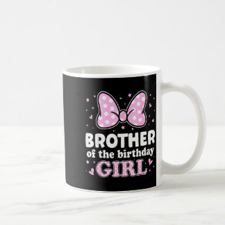 Mug Frère de la fille d'anniversaire mignonne famille