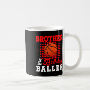 Mug Frère De L'Anniversaire Bysketbyll Joueur Lover Ma