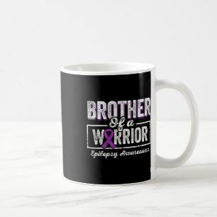 Mug Frère D'Un Guerrier Épilepsie Frère Ribbo Violet