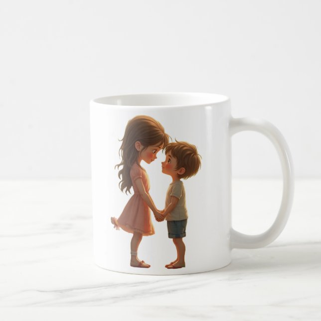 Mug Frère et soeur Hug - Des frères et soeurs (Droite)