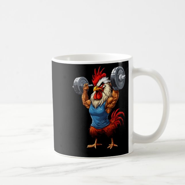 Mug Frère, fais-tu même de la musculation Drôle Wer Li (Droite)