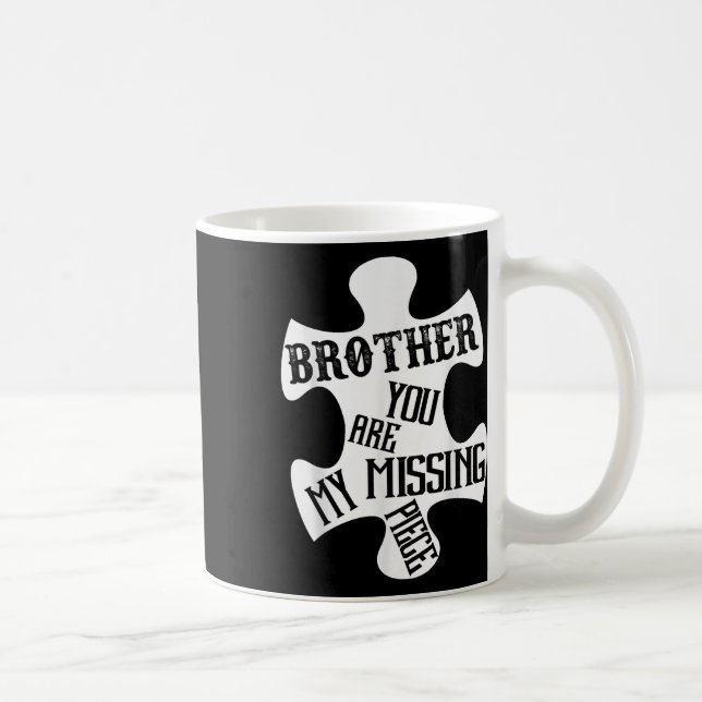 Mug Frère Mon Ange Gardien Vous Êtes Mon Pièce Disparu (Droite)