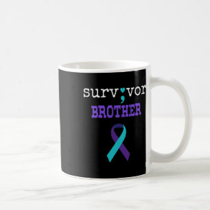 Mug Frère Survivant Semicolon Don Prévention du suicid