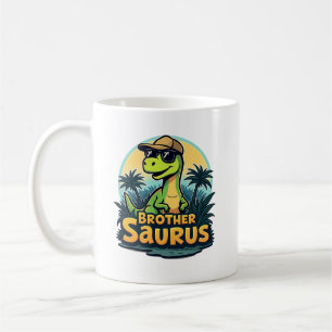 Mug Frèresaurus – Frère dinosaure de dessin animé amus