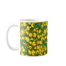 Fresh Lemon Citrus Pattern