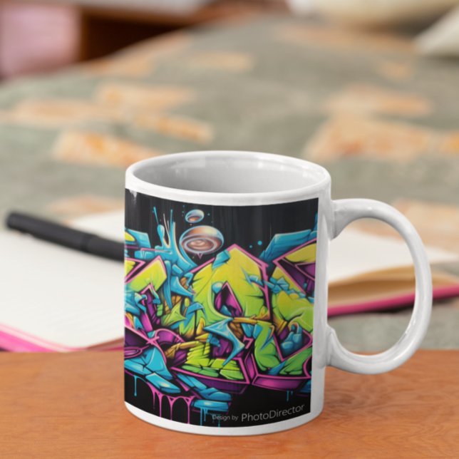 Mug Fresque 1 Variation 17 (Mural 1 Variation 17 Coffee Mug)