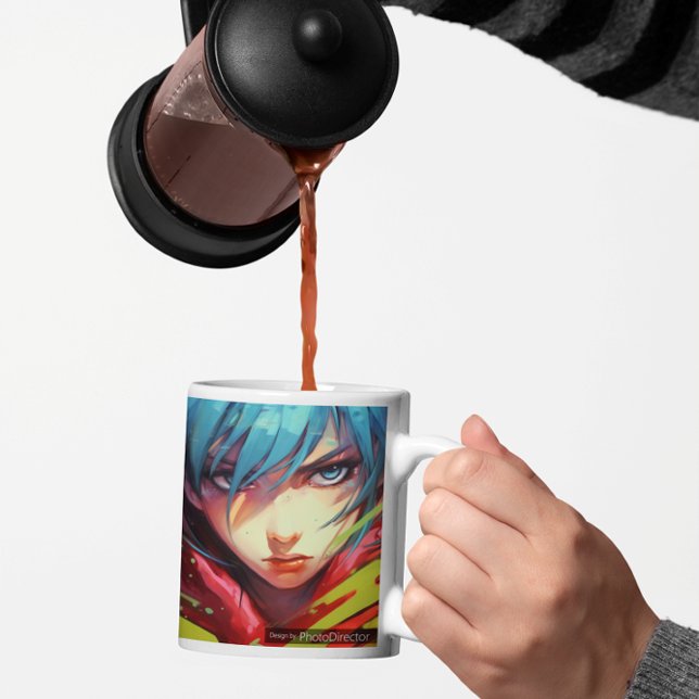 Mug Fresque 2 Anime 2 (Mural 2 Anime 2 Coffee Mug)