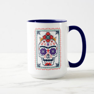 Mug Frida Kahlo   Calavera