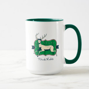 Mug Frida Kahlo   les cerfs communs blessés