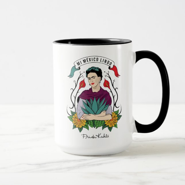 Mug Frida Kahlo | MI Mexique Lindo (Droite)