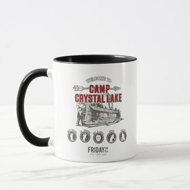 Mug Friday | Welcome to Camp Crystal Lake (Gauche)