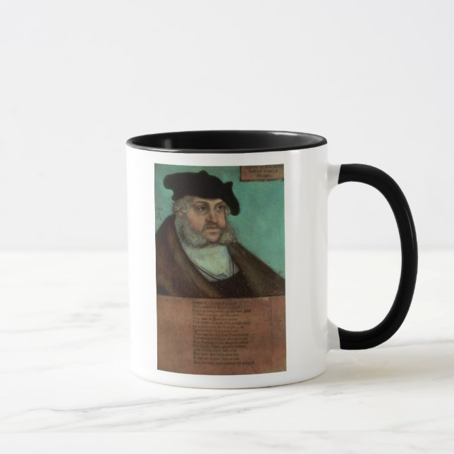 Mug Friedrich III, le sage, électeur de la Saxe (Droite)