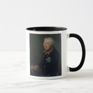 Mug Friedrich le grand portant l'uniforme