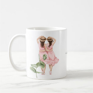 Mug Friends Always Girls Florals Nom de l'illustration