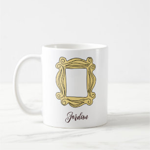 Mug FRIENDS™ Cadre à judas Ajoutez votre nom