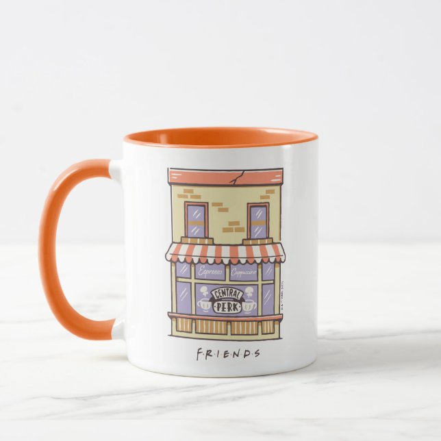 Mug FRIENDS™ | Café Central Perk Dessin Animé (Gauche)